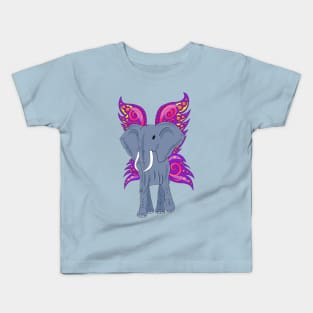 Elephant with wings Kids T-Shirt